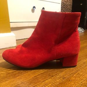 Red booties